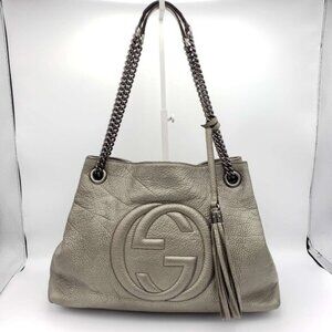 Gucci GG Soho on Chain Medium Shoulder Bag 550-082525